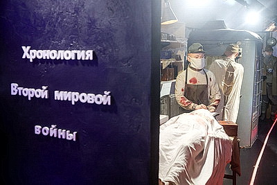 Концертом встретили могилевчане \"Поезд Победы\" в областном центре