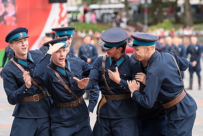 Праздник по случаю 90-летия Госавтоинспекции прошел в Минске