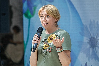 Выставку работ участницы проекта \"Ее рук дело\" презентовали в Минске