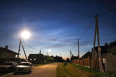 Серебристые облака могли наблюдать в небе над Беларусью жители страны