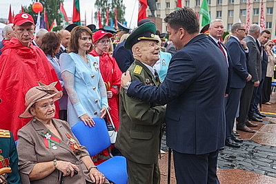 Празднование Дня Независимости в Гродно