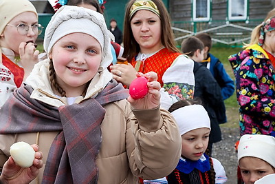 Сохранение традиций. Весенний обряд \"Ваджэнне Сулы\" в Гомельском районе