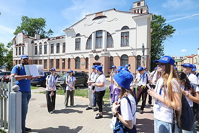 Город счастливых людей и жемчужина Беларуси: Гродно встретил \"Поезд Памяти\"