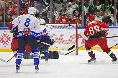 Команда Президента второй раз сыграла вничью в матчах РХЛ