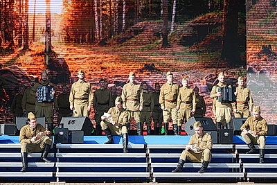 Концерт \"Союзные звезды в гостях в Александрии\" состоялся в Шкловском районе