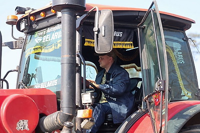 Механизаторы в Мостовском районе начали сев гороха