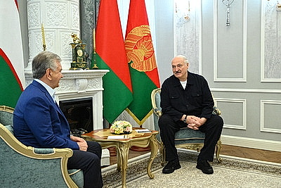 Лукашенко и Мирзиёев проводят встречу