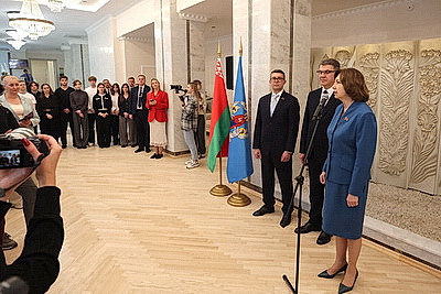 Дворец гражданских обрядов открылся в Минске после масштабной реконструкции