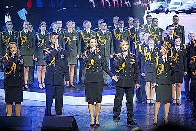 Во Дворце Республики прошло торжественное собрание, посвященное Дню милиции