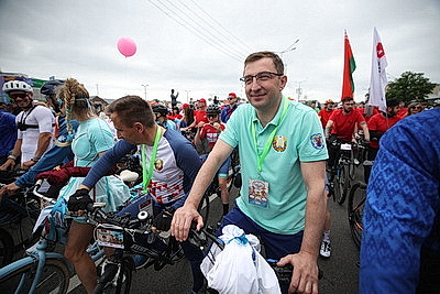 Велокарнавал \"Viva, Ровар!\" провели в Минске