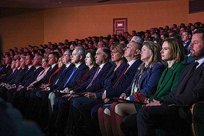 В Минске проходит торжественный концерт ко Дню единения народов Беларуси и России