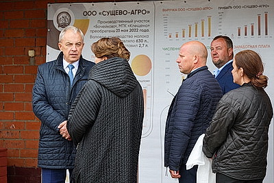 Сергеенко с рабочей поездкой посетил Витебскую область