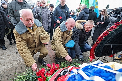 Память погибших в Афганистане почтили в Витебске