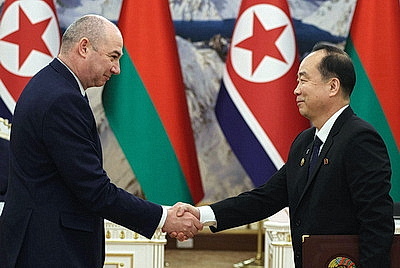 Лукашенко заявил о переходе отношений Беларуси с КНДР на принципиально новый этап