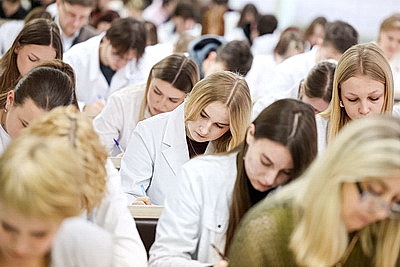 \"Роднае, мiлае, самае лепшае\". ГрГМУ присоединился к общереспубликанскому диктанту