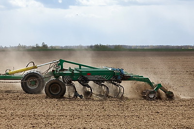 \"Погода испытывает на прочность, но мы не пасуем\". В Быховском районе активно сеют кукурузу на зерно