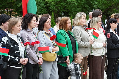 Полоцк отмечает 82-ю годовщину освобождения от немецко-фашистских захватчиков