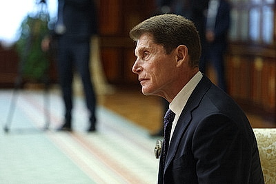 Лукашенко встретился с губернатором Приморского края России