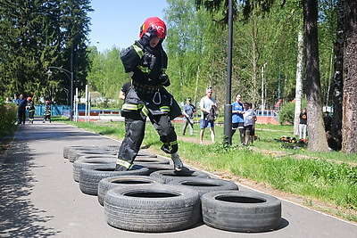 Республиканская спартакиада военно-патриотических клубов МЧС стартовала в Могилевском районе