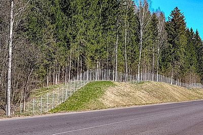 В Лепельском районе идет реконструкция автодороги Р46