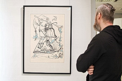 Более 200 уникальных работ Сальвадора Дали представлено на выставке во Дворце искусств в Минске