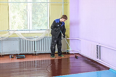 Учебные учреждения готовятся к 1 сентября
