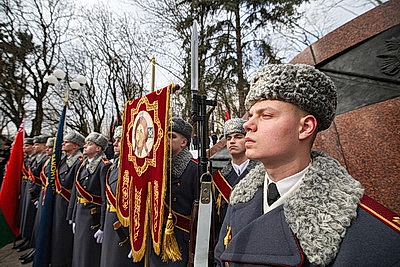 В Минске почтили память погибших при исполнении служебного долга сотрудников милиции