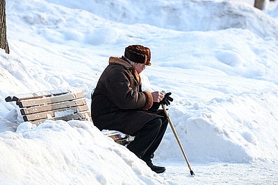 Солнечный январский день в Минске