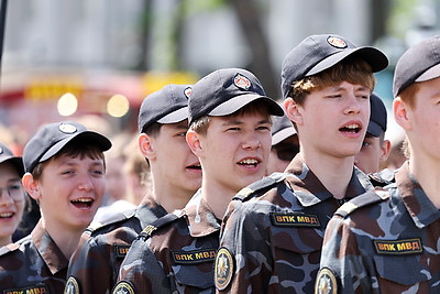 Мультиспортивный фиджитал-турнир между военно-патриотическими клубами открыли в Минске