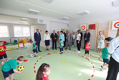 В столичной Серебрянке ко Дню знаний открыли обновленный детский сад