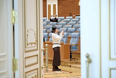 Для работников предприятий и социальной сферы Житковичского района провели экскурсию во Дворце Независимости