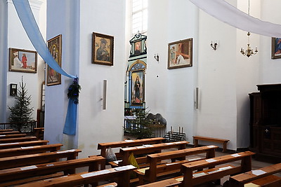 Достопримечательности. Костел Святого Иосифа в Воложине