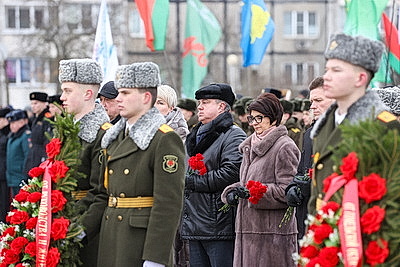 В Гомеле прошел митинг в честь 37-й годовщины вывода советских войск из Афганистана