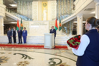Председатель ВС привел к присяге судей общих судов, назначенных на должность впервые
