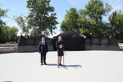 Памятную зону \"Скорбь\" открыли в Брестской крепости