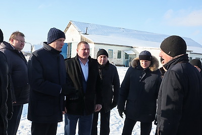 Крутой с рабочей поездкой посетил Климовичский район