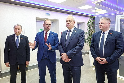 Сергеенко ознакомился с работой УП \"Витебскоблгаз\"