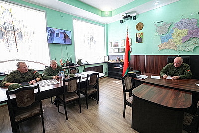 Проверка боеготовности ВС проходит в 51-й гвардейской артиллерийской бригаде