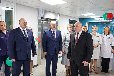 Кабинет МРТ открыли в Новополоцкой городской больнице
