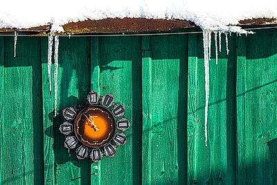 Зима в белорусской глубинке