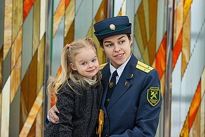 Сотрудники Минской региональной таможни торжественно приняли присягу в музее истории ВОВ