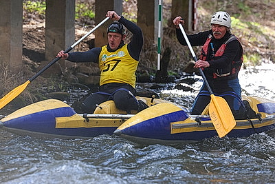 Более 120 любителей водного туризма из четырех стран объединили соревнования \"Неманская весна\"