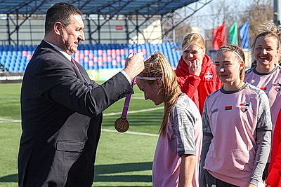 Футболистки \"Минска\" в восьмой раз выиграли женский Суперкубок Беларуси