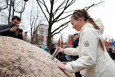 Гомель передал эстафету молодежной столицы Минску