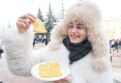 Интернациональная Масленица прошла в Витебском медуниверситете