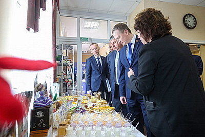 Турчин ознакомился с производственными мощностями ОАО \"Лидский молочно-консервный комбинат\"