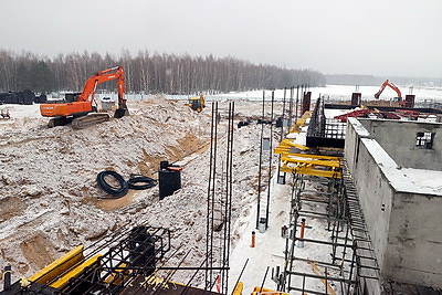 Физкультурно-оздоровительный комплекс строится в Петрикове