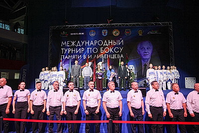 В \"Чижовка-Арене\" в Минске стартовал 23-й международный турнир по боксу памяти В. И. Ливенцева