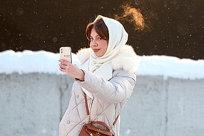 Солнечный январский день в Минске