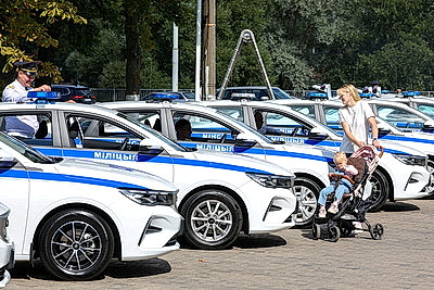 В Минске проходит акция МВД \"За безопасность - вместе!\"